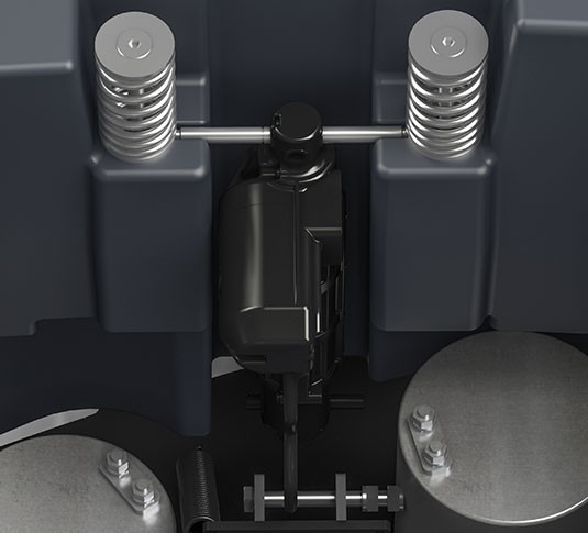 T581 Micro Ride-On Floor Scrubber alt 3